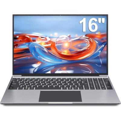 점퍼 노트북 컴퓨터 16인치 FHD 디스플레이 8GB RAM 128GB SSD eMMC 5G/2.4G WiFi 타입-C HDMI 숫자 키패드 블루투스 38Wh 배터리 5305U