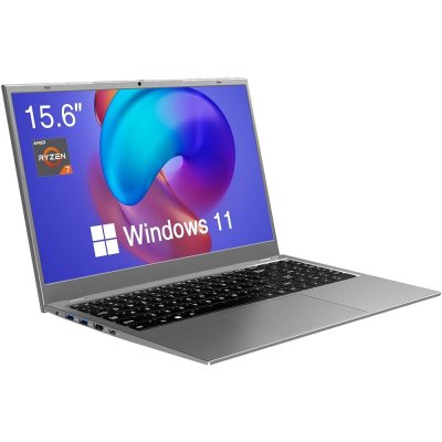 ECOHERO 노트북 컴퓨터 AMD Ryzen 7 3700U 8GB DDR4/256GB NVMe SSD 15.6인치 1920x1080 FHD IPS 디스플레이 윈도우 11 프라