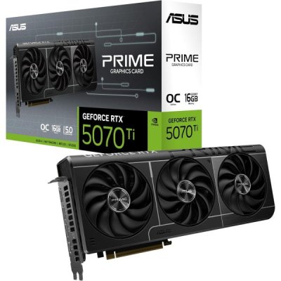 ASUS GeForce RTX 5070 Ti Prime OC(16GB GDDR7/PCI Express 5.0/MHz/28000MHz)