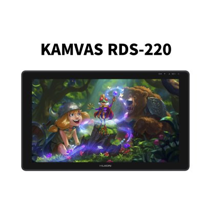 휴이온 Kamvas RDS-220 액정타블렛 드로잉패드 18개월보증AS
