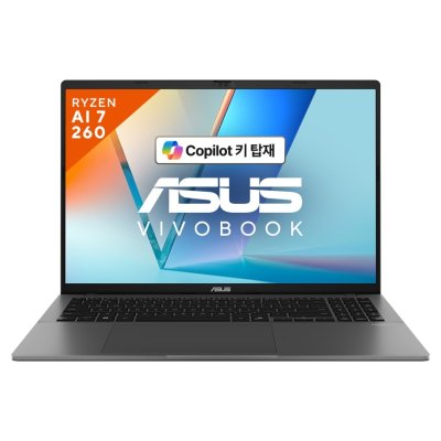 에이수스 2025 비보북 S 16 라이젠7, 매트 그레이, M3607HA-RP024, 16GB, 512GB, Free DOS